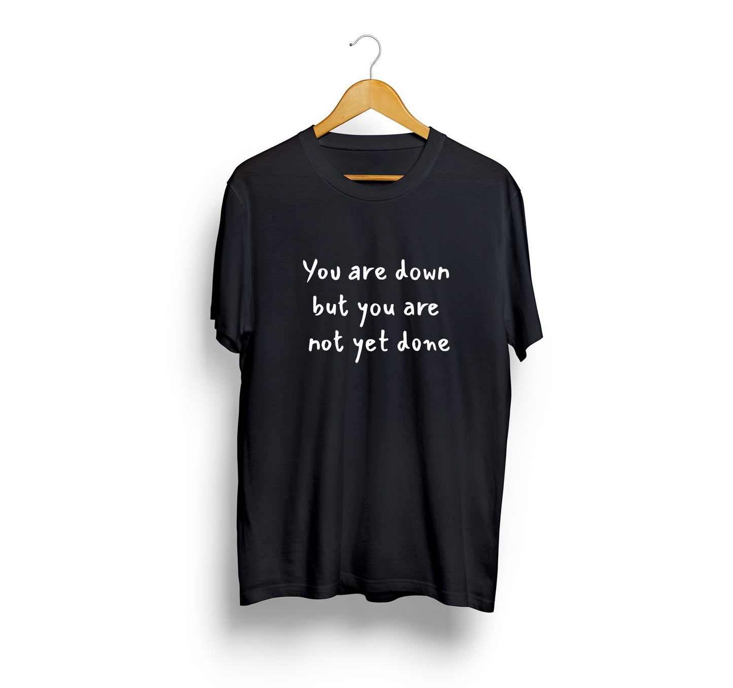 "Wear your faith" Black Tee