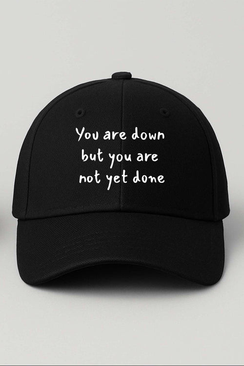 "Wear your faith" Black Cap