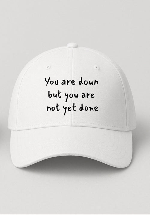"Wear your faith" White Cap
